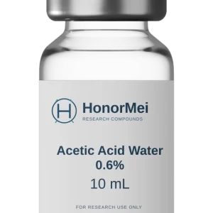 Acetic Acid Water 0.6%, 10 mL, representative photo-based product mockup