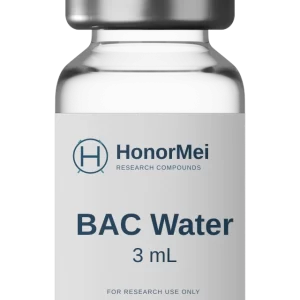BAC Water, 3 mL, representative photo-based product mockup