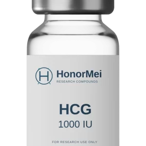 HCG, 1000 IU, representative photo-based product mockup