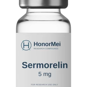 Sermorelin, 5 mg, representative photo-based product mockup